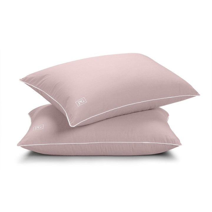 Pillow Gal Down-Alternative Pillow, Firm Density, Pink (Set of 2)