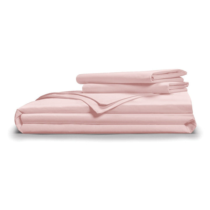 Pillow Guy Soft & Smooth Tencel Duvet Cover 3-Piece Set, Light Pink